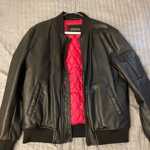 Brown Guess Leather Jacket